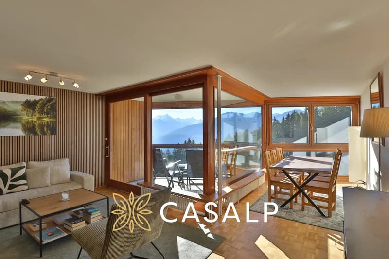 Duplex de 3.5 pièces avec vue splendide à Montana (1)