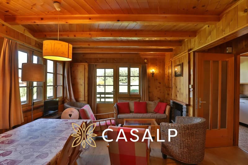 Chalet authentique à proximité du golf de Crans (6)