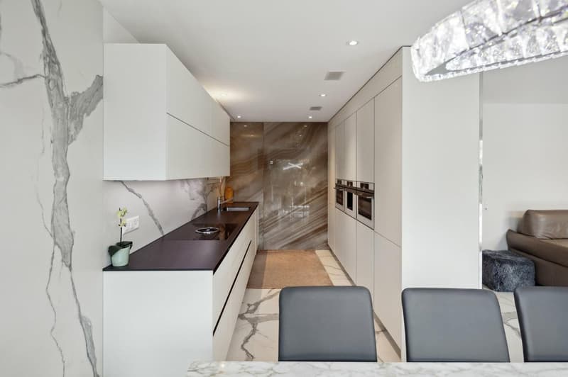 Sold: Luxurious 6.5-room duplex apartment on the ground floor / New with 3 x 6 m pool (4)