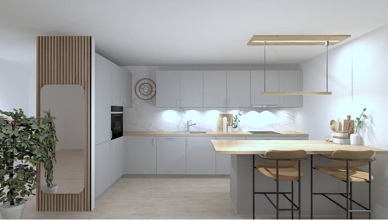 Magnifico Chalet-Villa mitoyen 4,5 pezzi a Vérossaz (3)