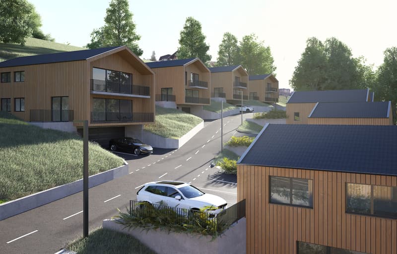 Magnifico Chalet-Villa mitoyen 4,5 pezzi a Vérossaz (5)