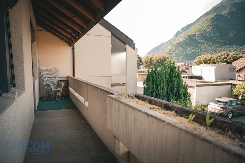 Balcon étage