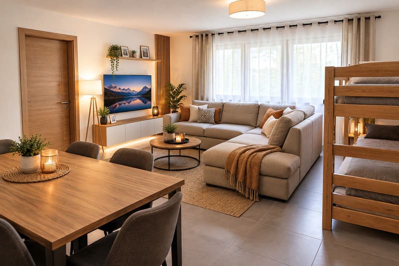 Séjour avec Home staging