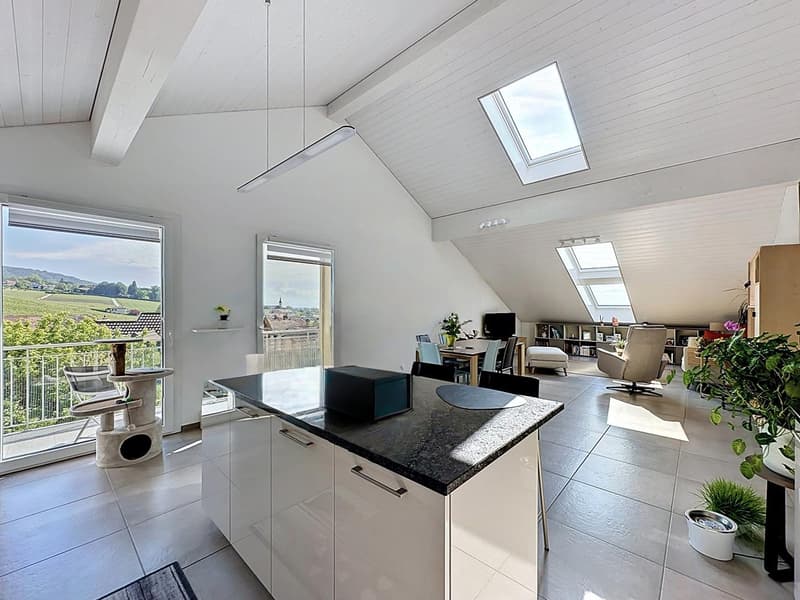 Attic apartment with lake view (1)
