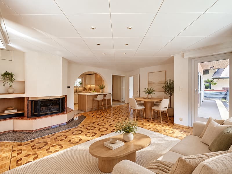 En exclusivité - Appartement de 7 pièces avec jardin (4)
