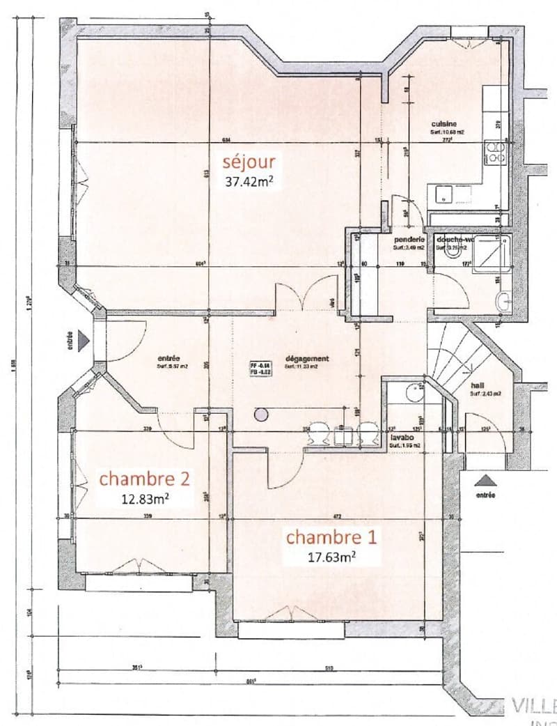 3.5 rooms on the ground floor (8)