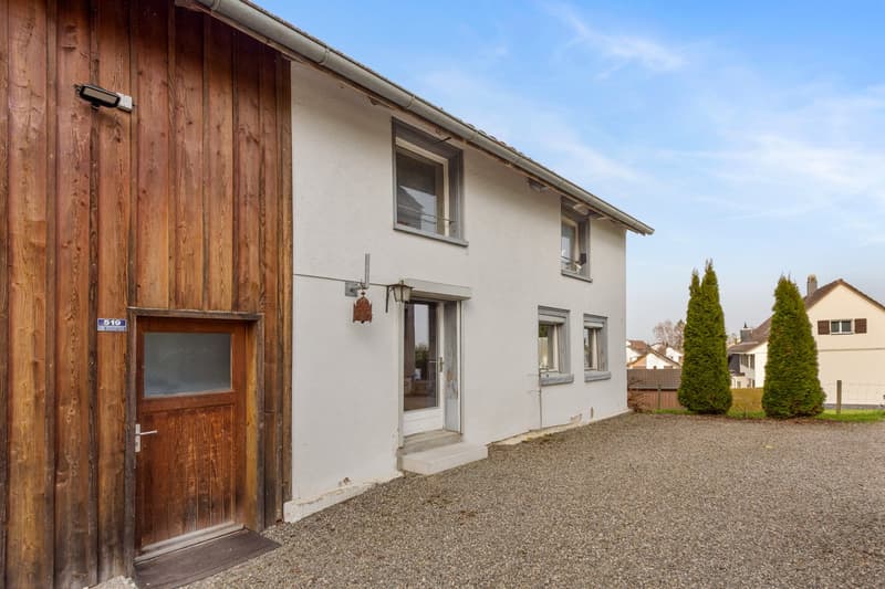 Historic single-family house with barn (built in 1899) in Zuben TG (2)