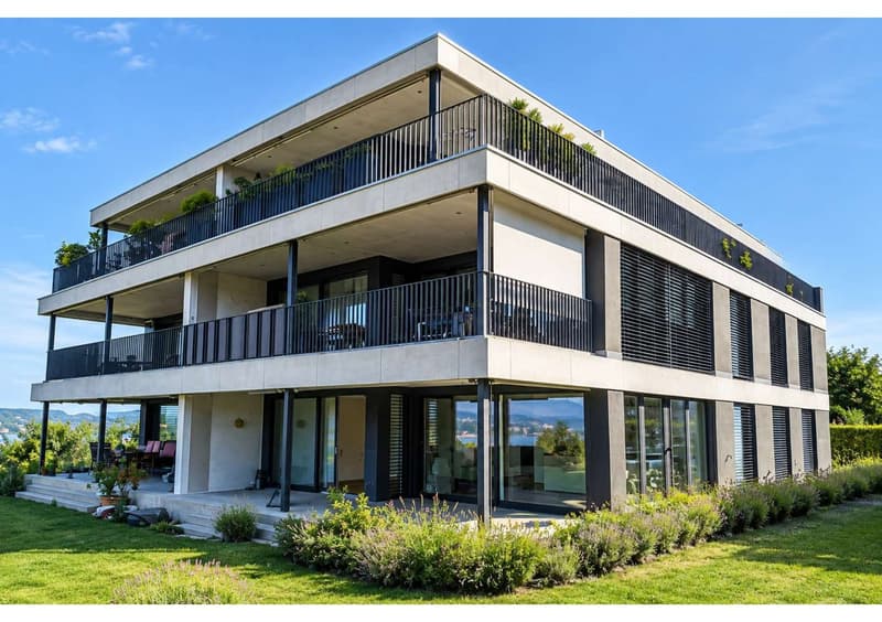 Exklusive 4.5-Zimmer-Gartenwohnung viel Raum, viel Grün, viel Licht, viel Privatsphäre (2)