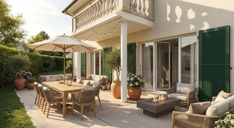 Villa moderna con vista sul lago (2)