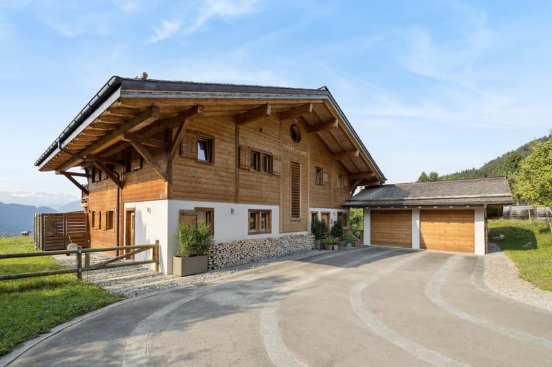 Elegant family chalet with panoramic views and terraced garden (1)