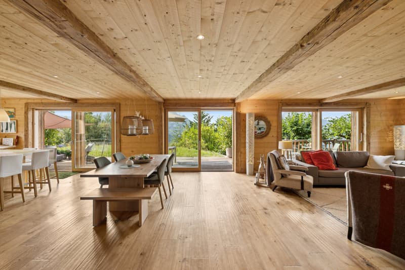 Elegant family chalet with panoramic views and terraced garden (3)