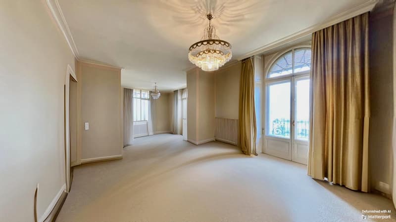 Ampio appartamento Belle Époque - Montreux (3)