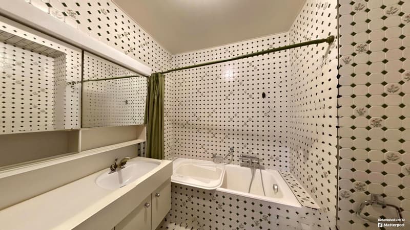 Ampio appartamento Belle Époque - Montreux (8)