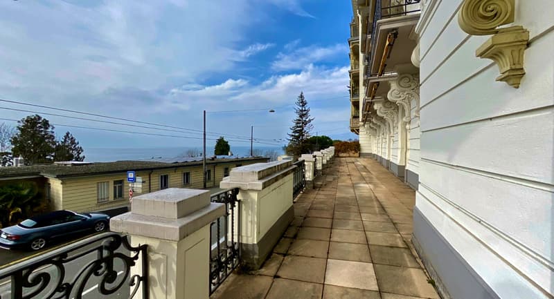 Ampio appartamento Belle Époque - Montreux (10)
