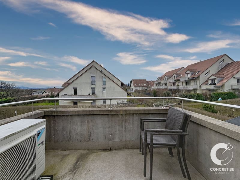 Duplex with garden and view of the Alps/Mont-Blanc - Daillens (3)