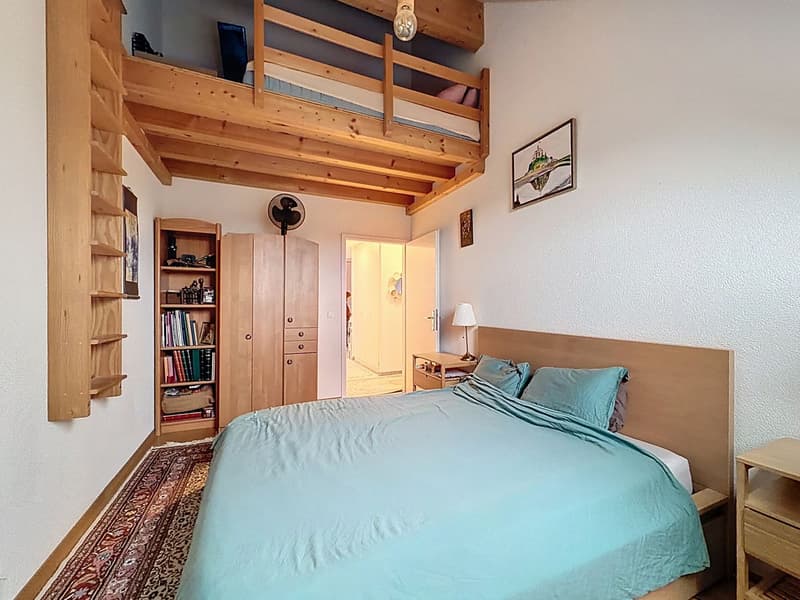 Duplex with garden and view of the Alps/Mont-Blanc - Daillens (5)