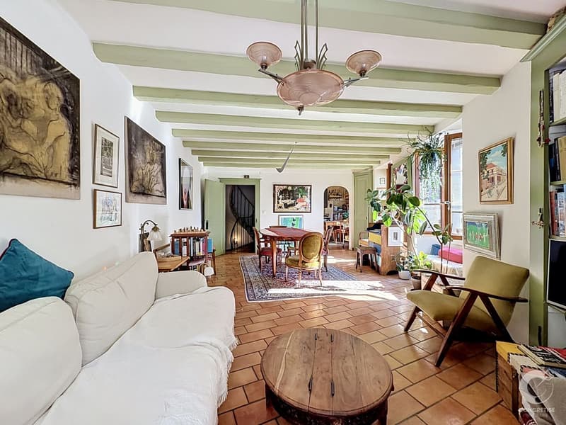 Genuine bourgeois house in the center of Aubonne (5)