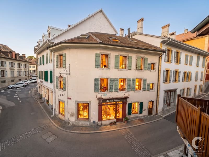 Genuine bourgeois house in the center of Aubonne (2)