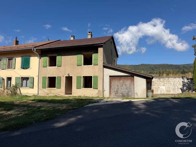 Maison à transformer - une belle opportunité à Gimel (1)