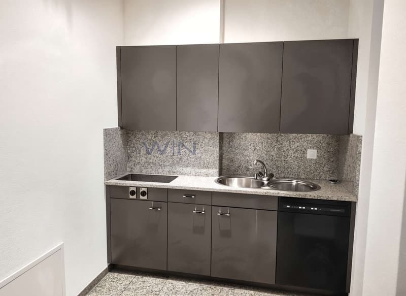 Teeküche, Sanitäre Anlagen, Server Inhouse
