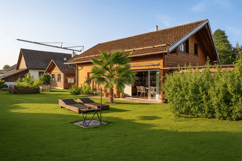 Sonnige Gartenidylle