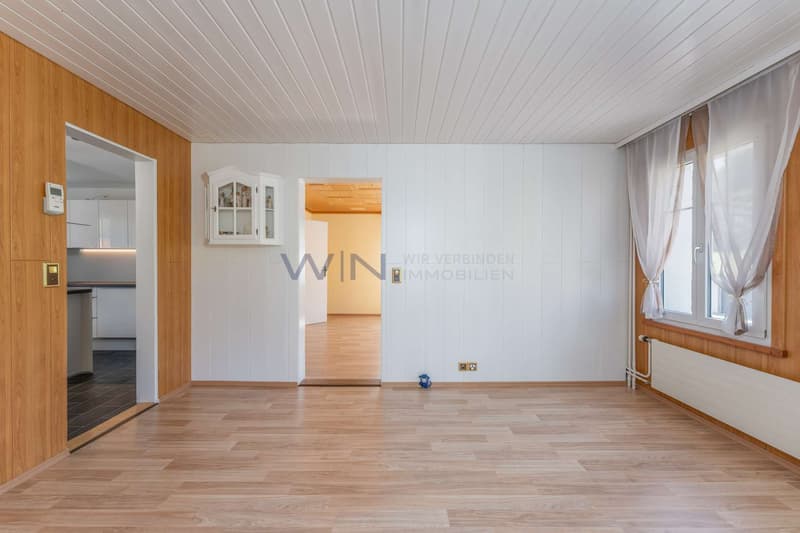 Esszimmer mit Wohnzimmerzugang