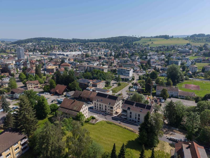 In Ruhe eingebettet
