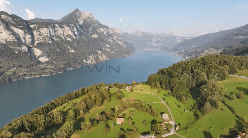 Wohnen oberhalb des Walensee