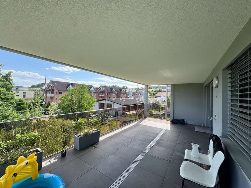 Gedeckte Terrasse