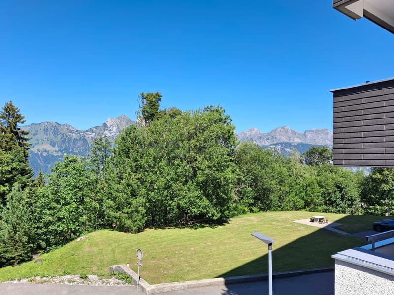 Sogar im Erdgeschoss Bergsicht