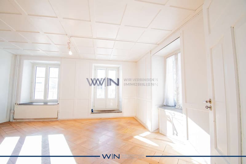Mittelwohnung mit Balkonzugang