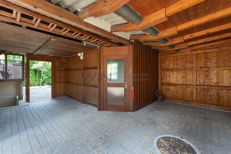 Komfortabler Carport