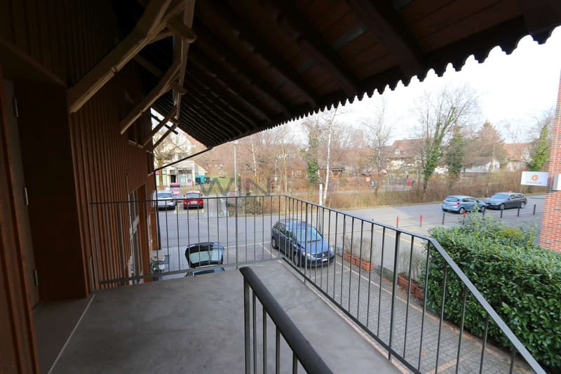 Balkon für Pausen
