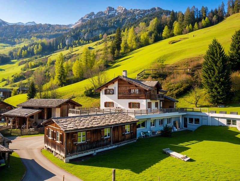 Im Frühtau zu Berge