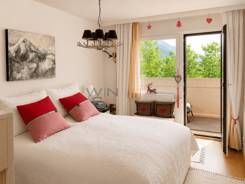Aussicht vom Bett aus