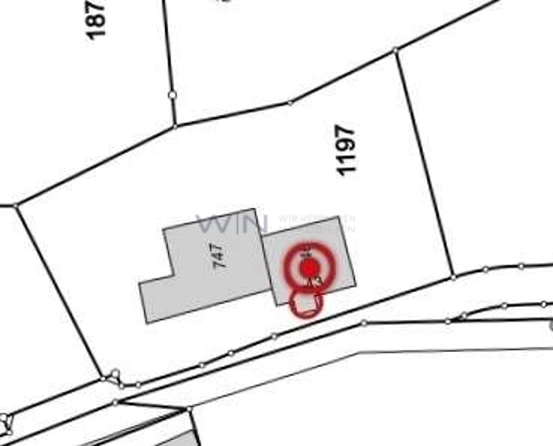 Parzelle 751 Quadratmeter