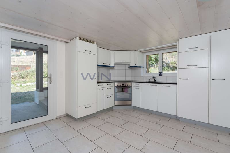 Mit Zugang zum Garten