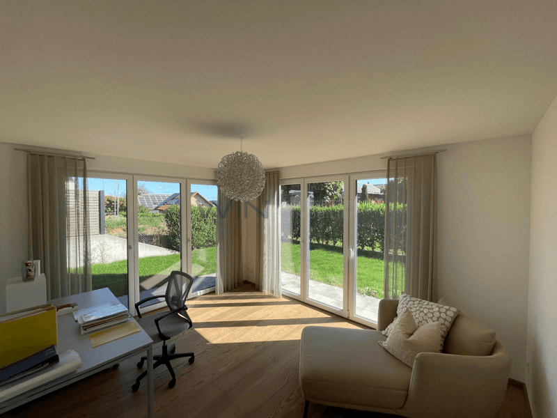 Arbeiten mit Blick ins Grün