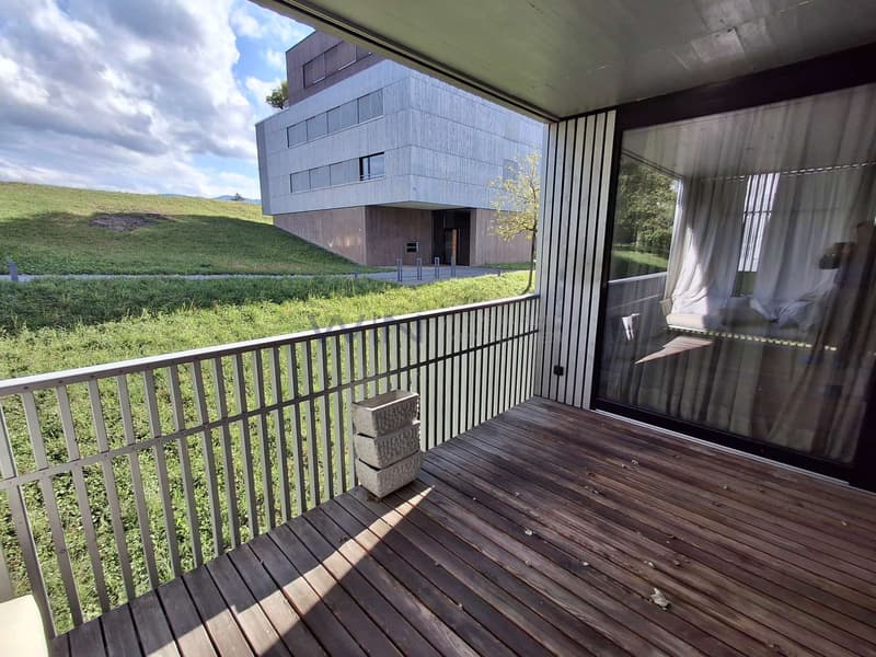 Terrasse mit Privatsphäre