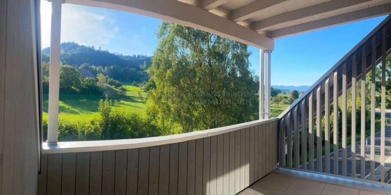 Balkon mit Aussicht