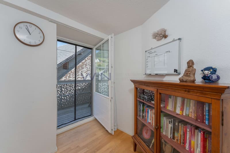 Zugang zum grossen Balkon