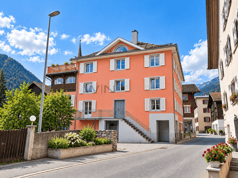 Markant mitten im Dorf