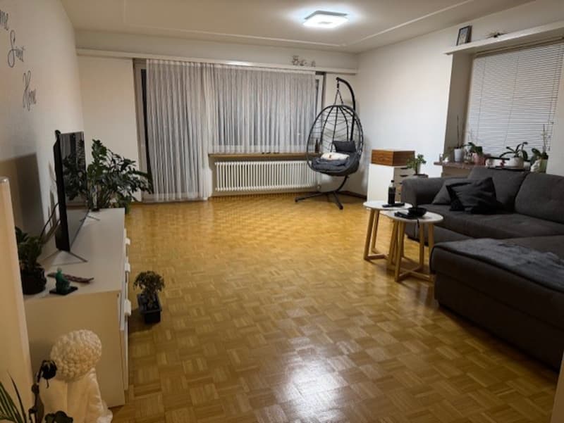 Helle 4-Zimmer-Wohnung an der Hauptstrasse in Oberbuchsiten (1)
