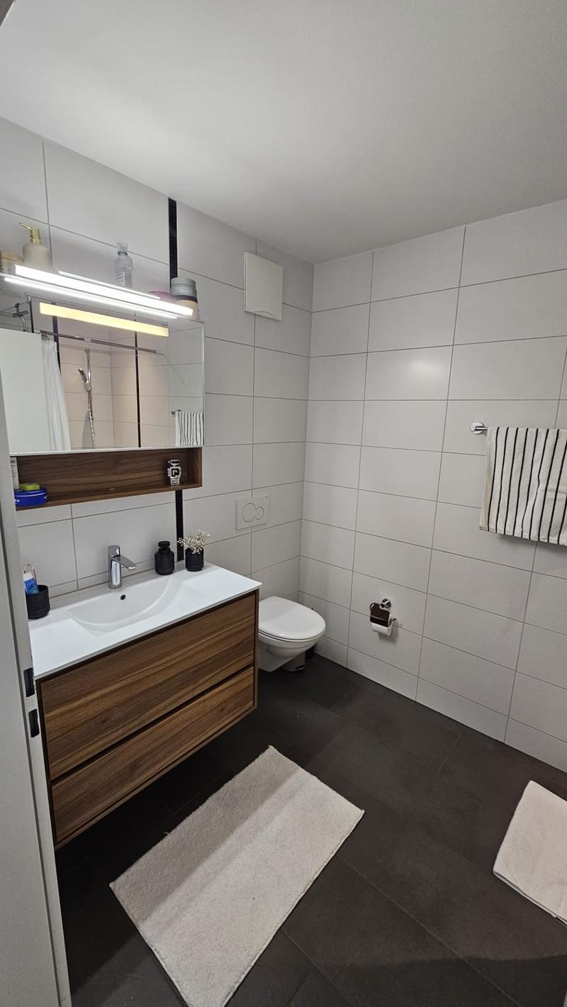 WC, Dusche und Waschturm