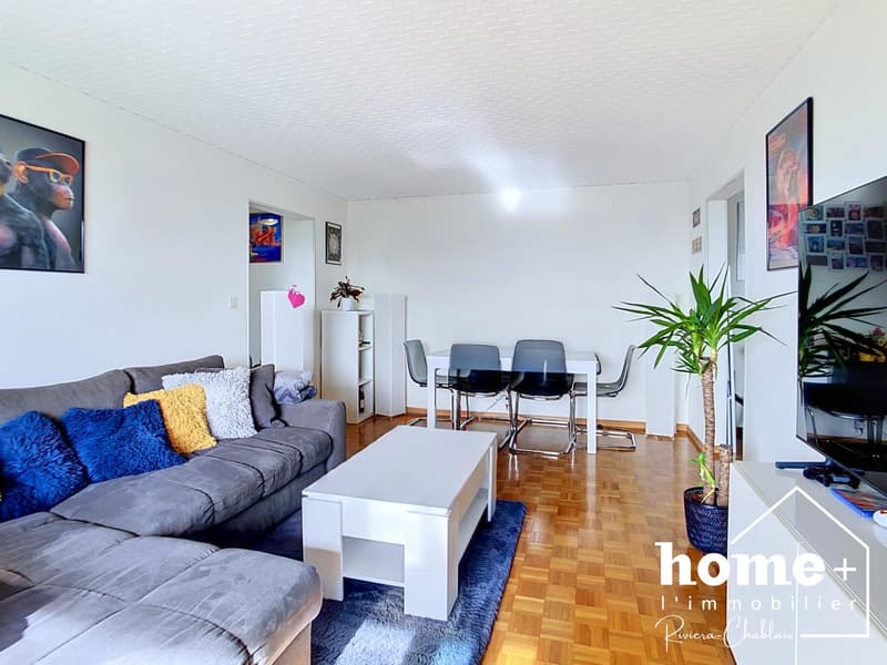 Apartment with 3.5 rooms, large balcony and unobstructed view (8)
