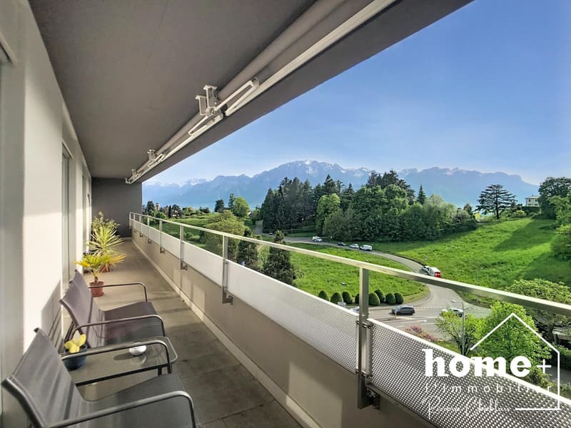 Apartment with 3.5 rooms, large balcony and unobstructed view (2)