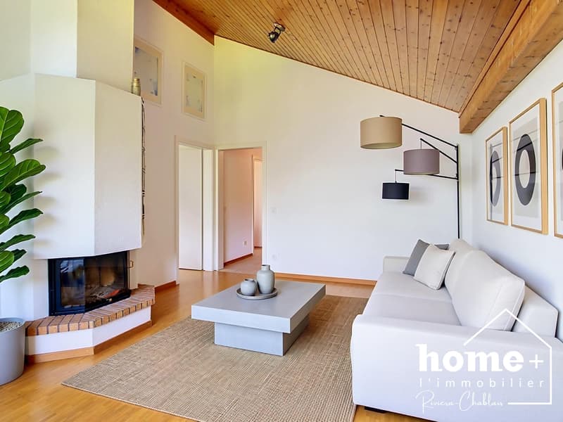 Appartement de 3,5 pièces au calme avec vue dégagée sur le lac (3)