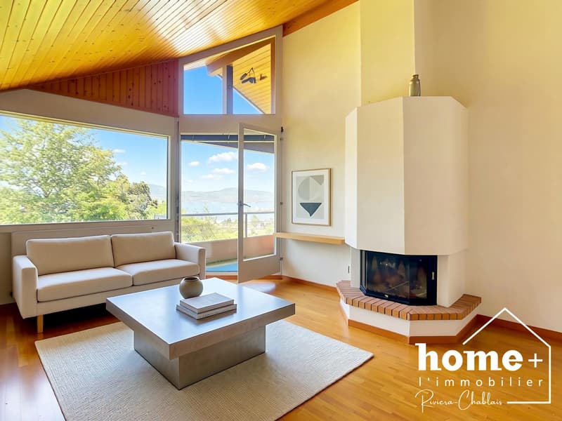 Appartement de 3,5 pièces au calme avec vue dégagée sur le lac (1)