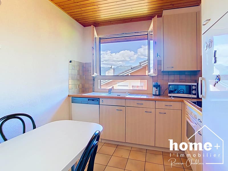 Appartement de 3,5 pièces au calme avec vue dégagée sur le lac (5)