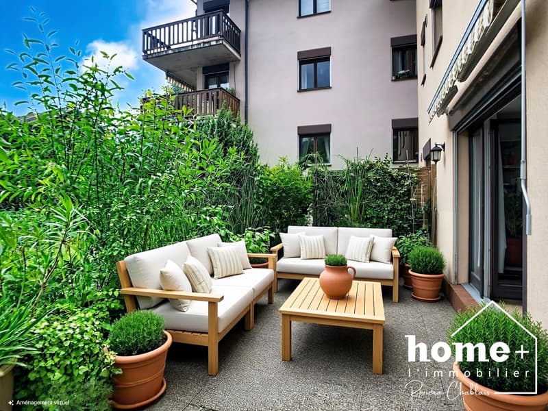 Appartement de 2,5 pièces en rez-de-jardin avec grande terrasse (7)